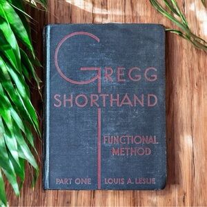 VINTAGE 1936 “Gregg Shorthand Functional Method” - Part I by Louis A. Leslie